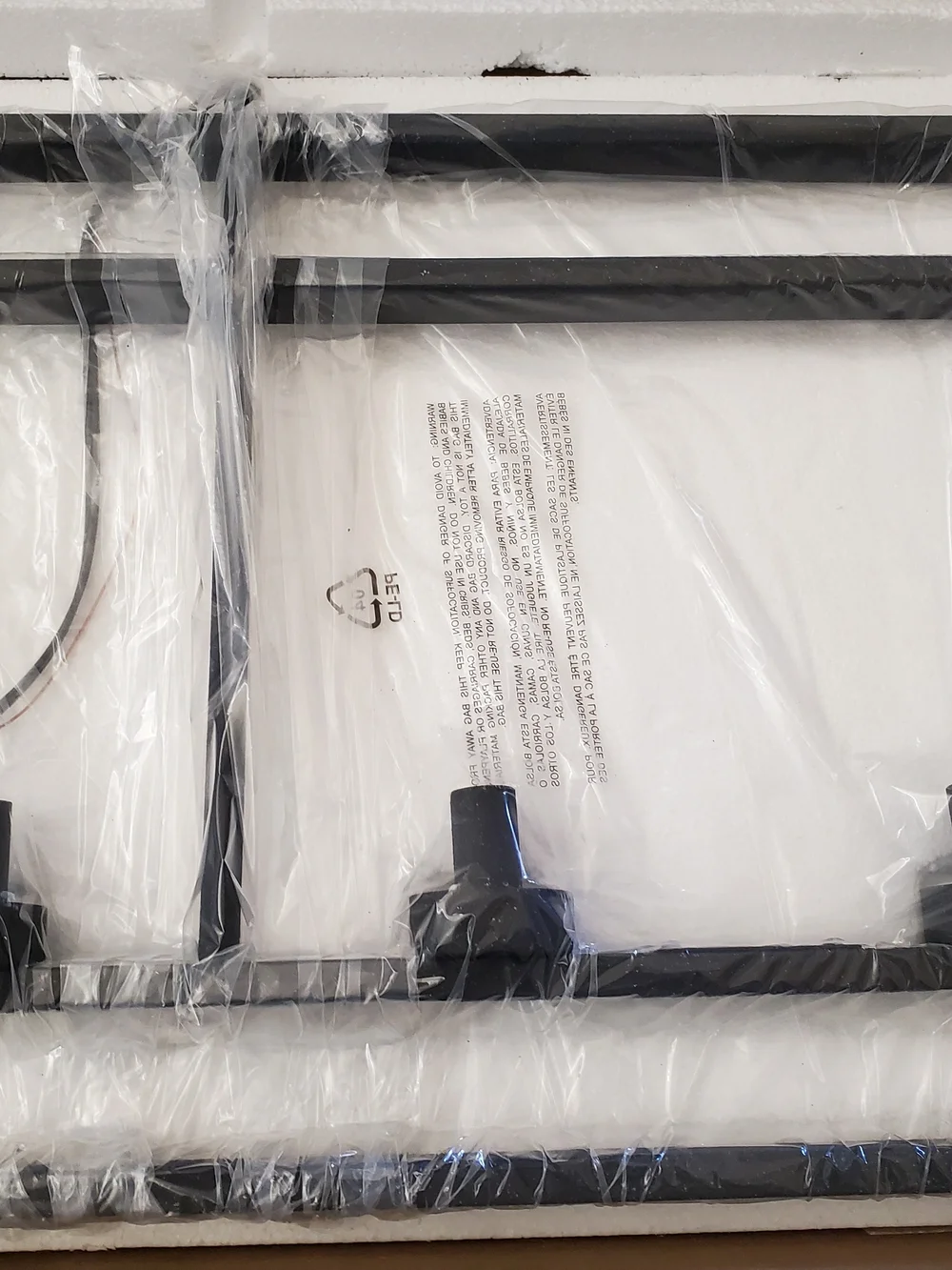 Kichler Brand New Black Rectangular 5-Light Linear Chandelier